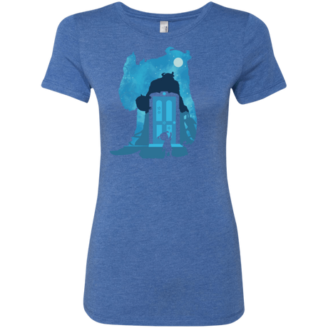 T-Shirts Vintage Royal / S Monster Portrait Women's Triblend T-Shirt