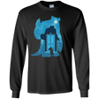 T-Shirts Black / YS Monster Portrait Youth Long Sleeve T-Shirt