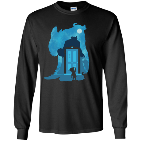 T-Shirts Black / YS Monster Portrait Youth Long Sleeve T-Shirt