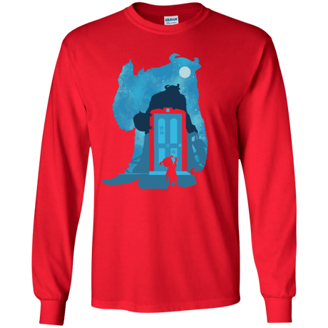 T-Shirts Red / YS Monster Portrait Youth Long Sleeve T-Shirt