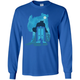 T-Shirts Royal / YS Monster Portrait Youth Long Sleeve T-Shirt