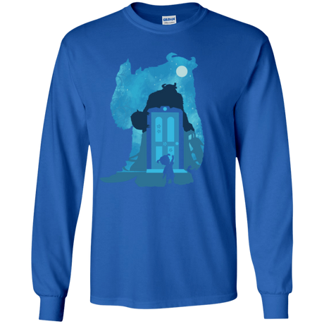 T-Shirts Royal / YS Monster Portrait Youth Long Sleeve T-Shirt