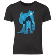 T-Shirts Vintage Black / YXS Monster Portrait Youth Triblend T-Shirt