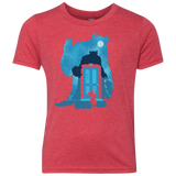 T-Shirts Vintage Red / YXS Monster Portrait Youth Triblend T-Shirt