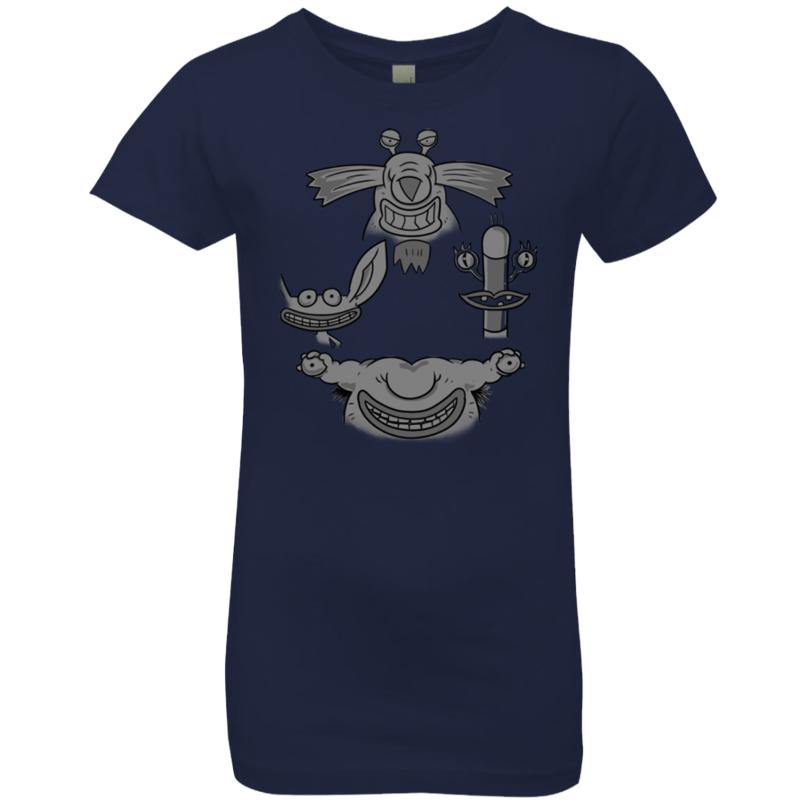 T-Shirts Midnight Navy / YXS MONSTER RHAPSODY Girls Premium T-Shirt