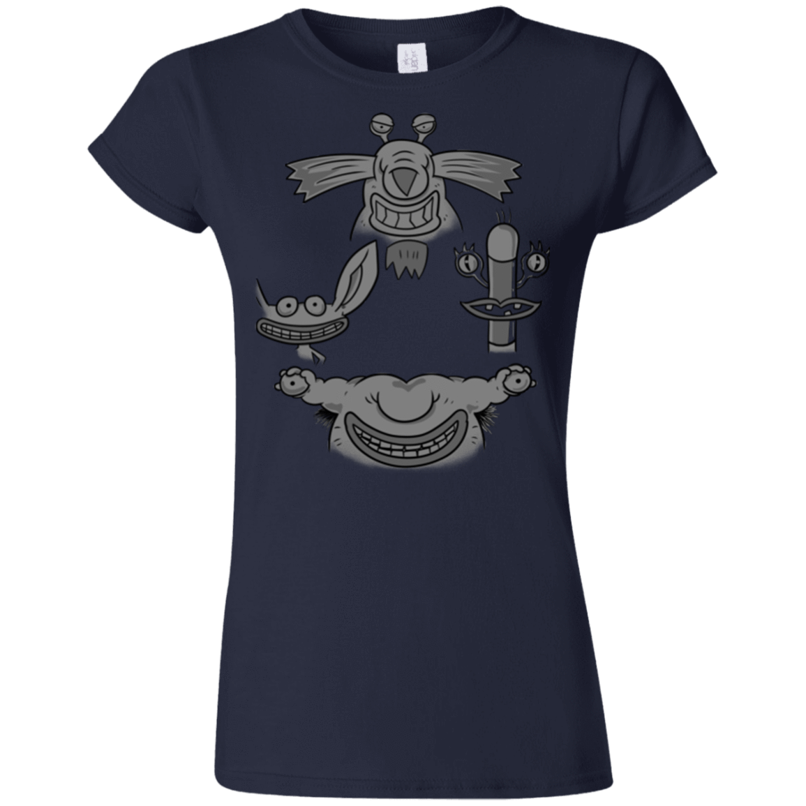 T-Shirts Navy / S MONSTER RHAPSODY Junior Slimmer-Fit T-Shirt