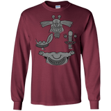 T-Shirts Maroon / S MONSTER RHAPSODY Men's Long Sleeve T-Shirt