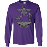 T-Shirts Purple / S MONSTER RHAPSODY Men's Long Sleeve T-Shirt