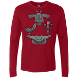 T-Shirts Cardinal / S MONSTER RHAPSODY Men's Premium Long Sleeve