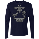 T-Shirts Midnight Navy / S MONSTER RHAPSODY Men's Premium Long Sleeve