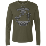 T-Shirts Military Green / S MONSTER RHAPSODY Men's Premium Long Sleeve