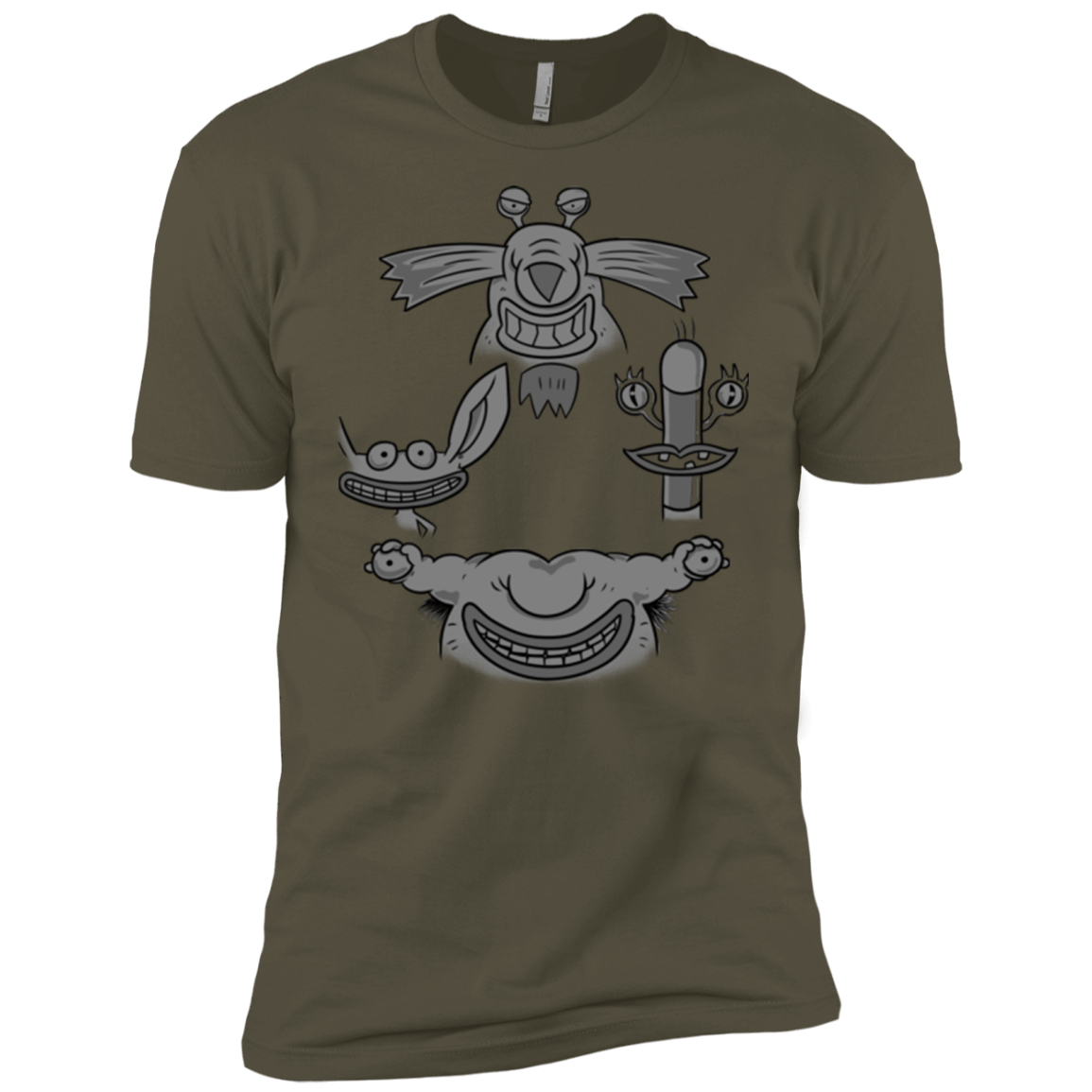 T-Shirts Military Green / X-Small MONSTER RHAPSODY Men's Premium T-Shirt