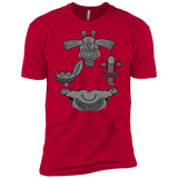 T-Shirts Red / X-Small MONSTER RHAPSODY Men's Premium T-Shirt