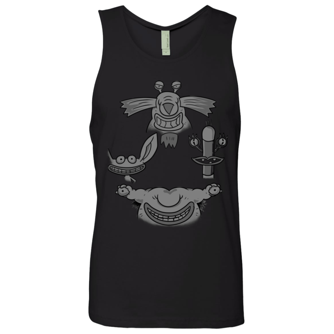 T-Shirts Black / S MONSTER RHAPSODY Men's Premium Tank Top