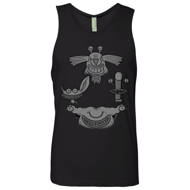 T-Shirts Black / S MONSTER RHAPSODY Men's Premium Tank Top