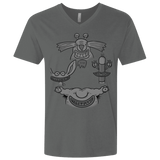 T-Shirts Heavy Metal / X-Small MONSTER RHAPSODY Men's Premium V-Neck