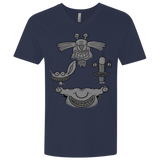 T-Shirts Midnight Navy / X-Small MONSTER RHAPSODY Men's Premium V-Neck