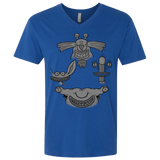 T-Shirts Royal / X-Small MONSTER RHAPSODY Men's Premium V-Neck