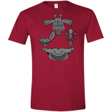 T-Shirts Cardinal Red / S MONSTER RHAPSODY Men's Semi-Fitted Softstyle