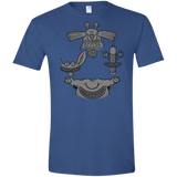 T-Shirts Heather Royal / X-Small MONSTER RHAPSODY Men's Semi-Fitted Softstyle