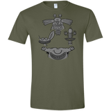 T-Shirts Military Green / S MONSTER RHAPSODY Men's Semi-Fitted Softstyle