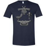 T-Shirts Navy / X-Small MONSTER RHAPSODY Men's Semi-Fitted Softstyle