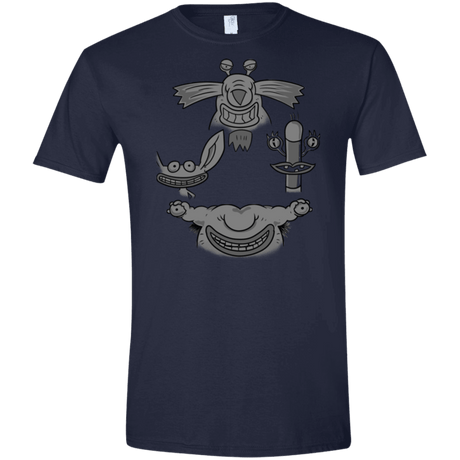 T-Shirts Navy / X-Small MONSTER RHAPSODY Men's Semi-Fitted Softstyle
