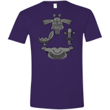 T-Shirts Purple / S MONSTER RHAPSODY Men's Semi-Fitted Softstyle