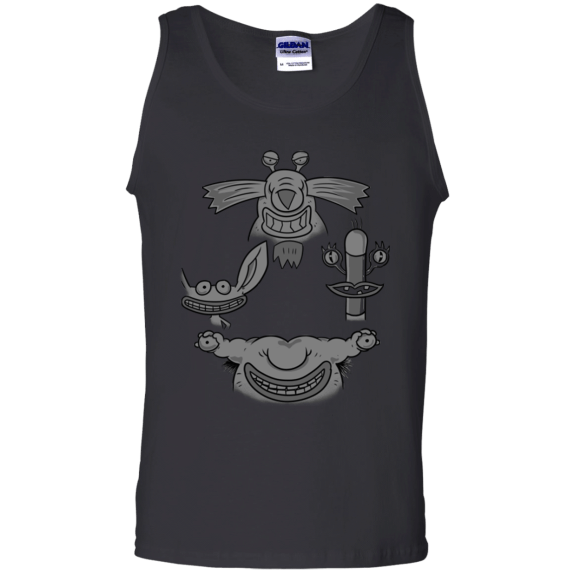 T-Shirts Black / S MONSTER RHAPSODY Men's Tank Top