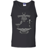 T-Shirts Black / S MONSTER RHAPSODY Men's Tank Top