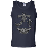 T-Shirts Navy / S MONSTER RHAPSODY Men's Tank Top