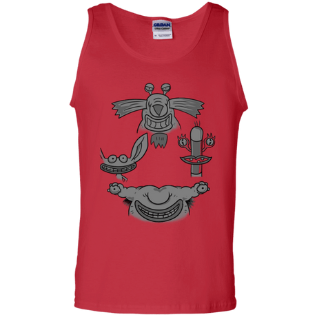 T-Shirts Red / S MONSTER RHAPSODY Men's Tank Top