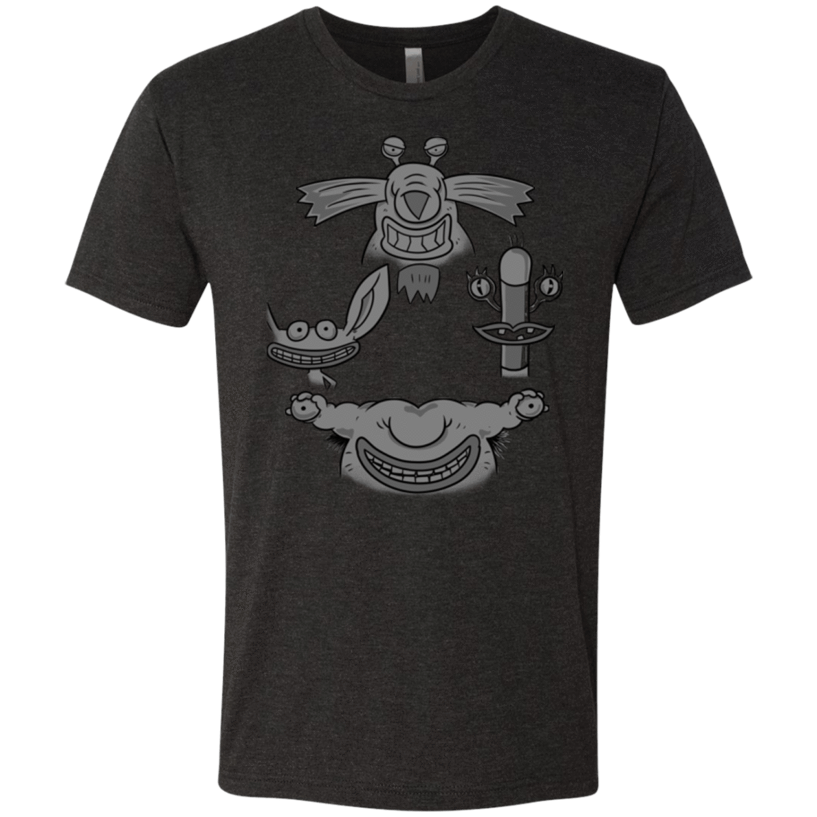 T-Shirts Vintage Black / S MONSTER RHAPSODY Men's Triblend T-Shirt