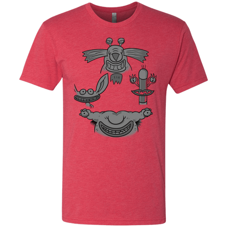 T-Shirts Vintage Red / S MONSTER RHAPSODY Men's Triblend T-Shirt