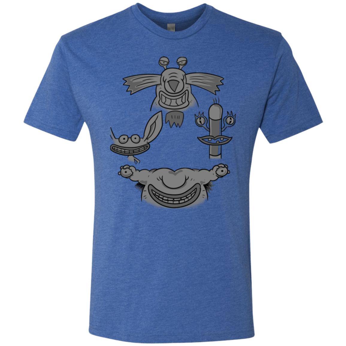 T-Shirts Vintage Royal / S MONSTER RHAPSODY Men's Triblend T-Shirt