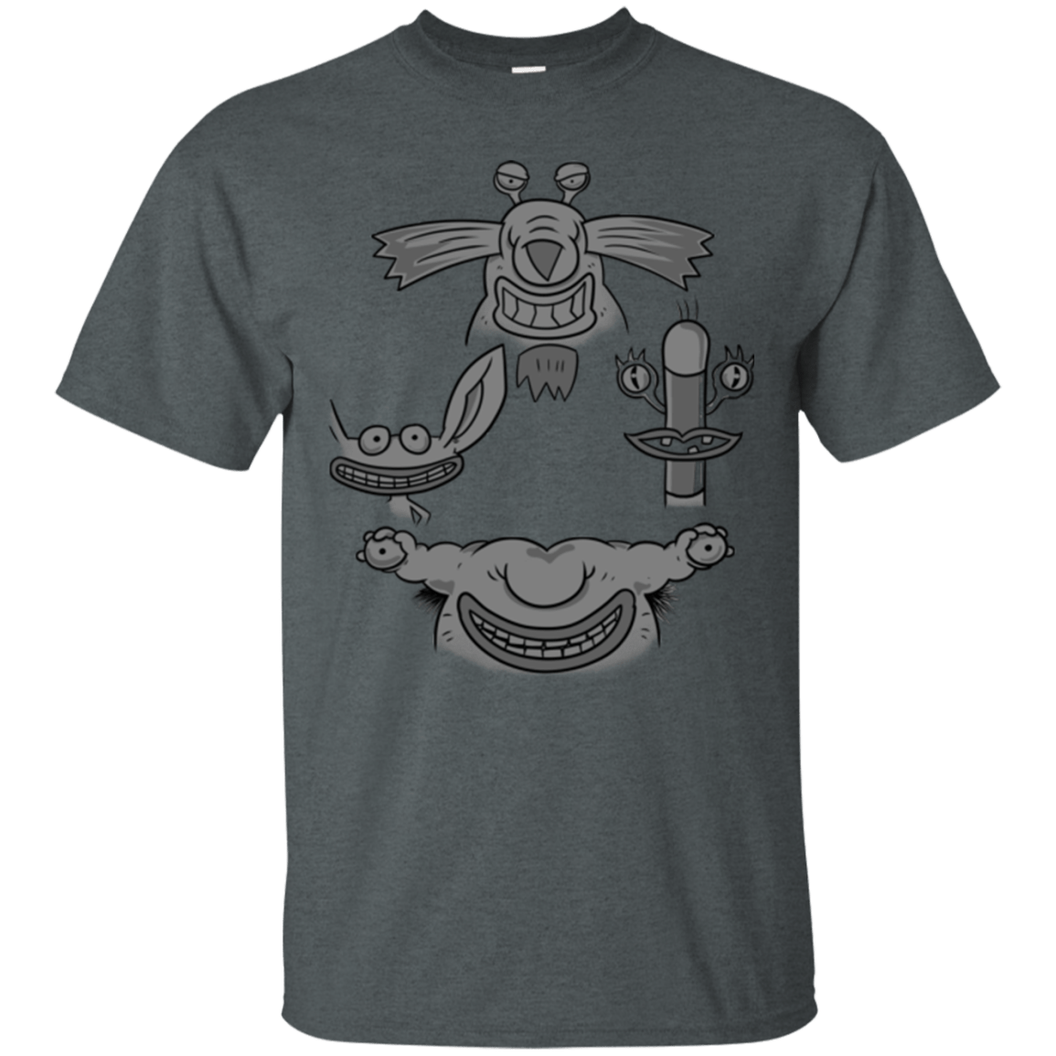 T-Shirts Dark Heather / S MONSTER RHAPSODY T-Shirt