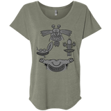 T-Shirts Venetian Grey / X-Small MONSTER RHAPSODY Triblend Dolman Sleeve