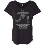 T-Shirts Vintage Black / X-Small MONSTER RHAPSODY Triblend Dolman Sleeve