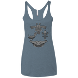 T-Shirts Indigo / X-Small MONSTER RHAPSODY Women's Triblend Racerback Tank