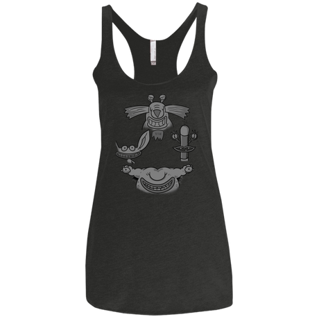 T-Shirts Vintage Black / X-Small MONSTER RHAPSODY Women's Triblend Racerback Tank