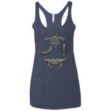 T-Shirts Vintage Navy / X-Small MONSTER RHAPSODY Women's Triblend Racerback Tank