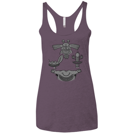 T-Shirts Vintage Purple / X-Small MONSTER RHAPSODY Women's Triblend Racerback Tank