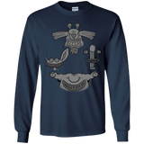 T-Shirts Navy / YS MONSTER RHAPSODY Youth Long Sleeve T-Shirt