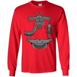 T-Shirts Red / YS MONSTER RHAPSODY Youth Long Sleeve T-Shirt