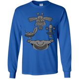 T-Shirts Royal / YS MONSTER RHAPSODY Youth Long Sleeve T-Shirt