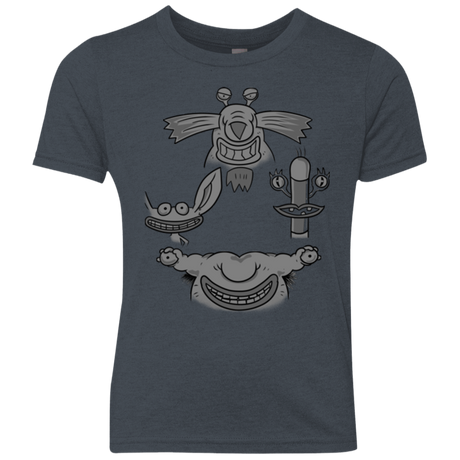 T-Shirts Vintage Navy / YXS MONSTER RHAPSODY Youth Triblend T-Shirt