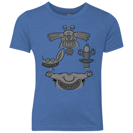 T-Shirts Vintage Royal / YXS MONSTER RHAPSODY Youth Triblend T-Shirt