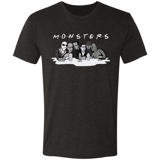 T-Shirts Vintage Black / S MONSTERS Men's Triblend T-Shirt