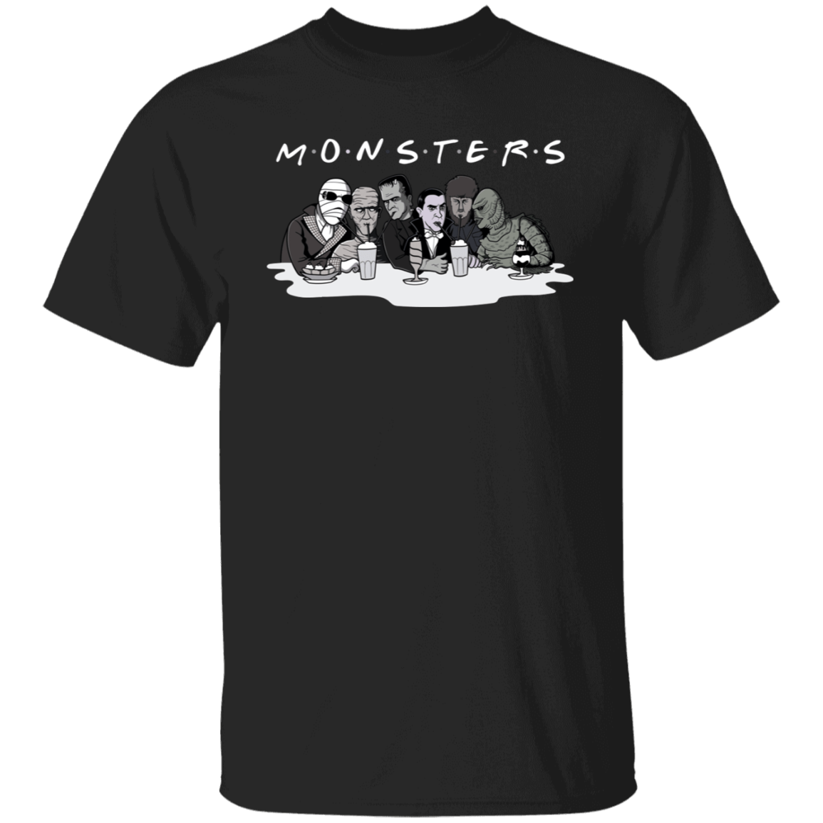 T-Shirts Black / S MONSTERS T-Shirt