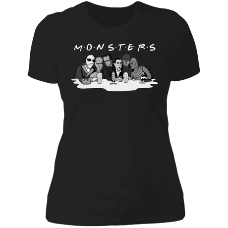 T-Shirts Black / X-Small MONSTERS Women's Premium T-Shirt